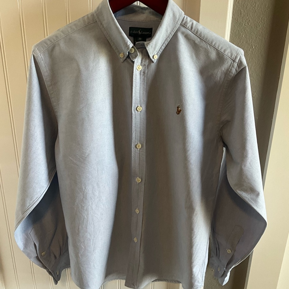 Polo Ralph Lauren Light Blue Oxford Shirt